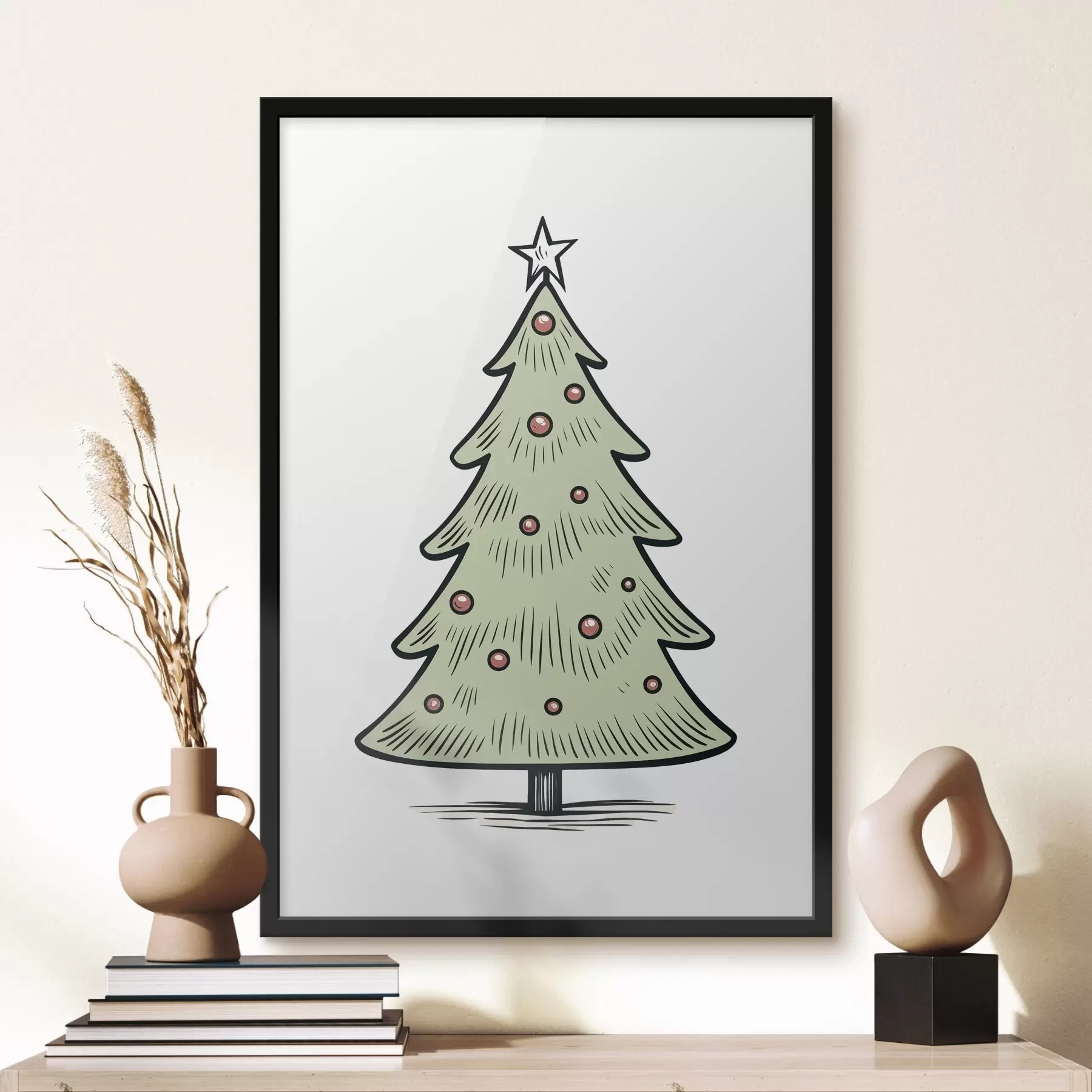 Papier peint sapin de Noël f46616