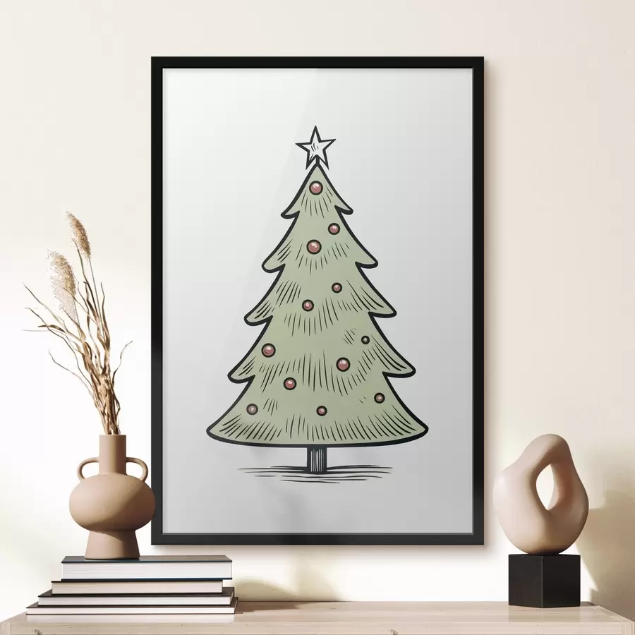 Papier peint sapin de Noël f46616