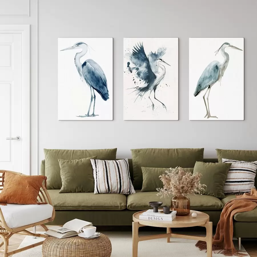 Tableau Grues m00960