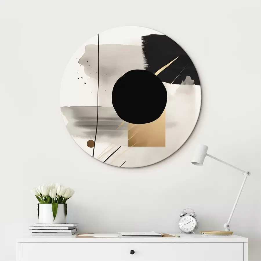 Tableau Abstractions avec des formes r46572