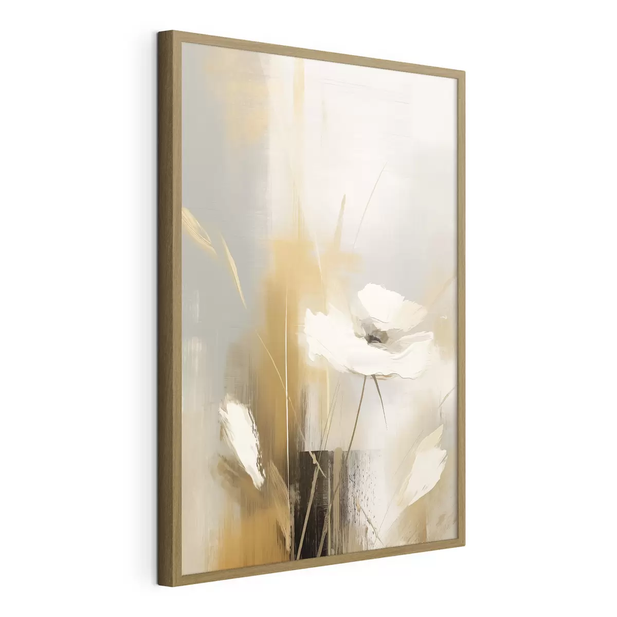 Poster Fleur sauvage abstraite f46453