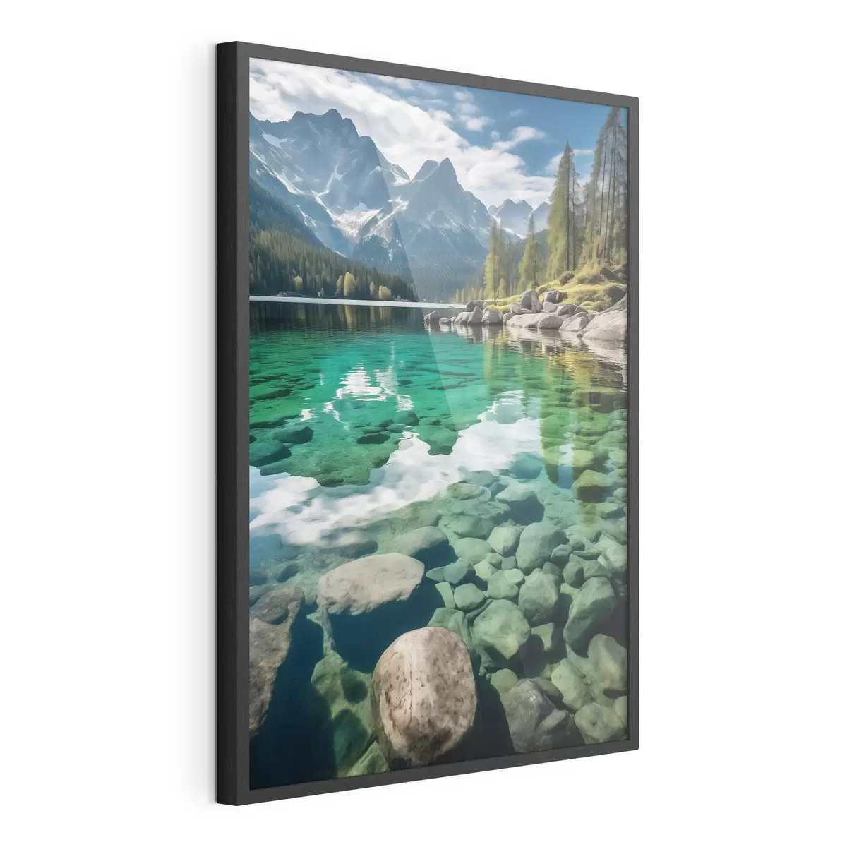 Poster Lac et élan f46515