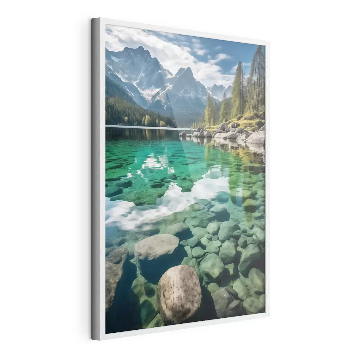Poster Lac et élan f46515