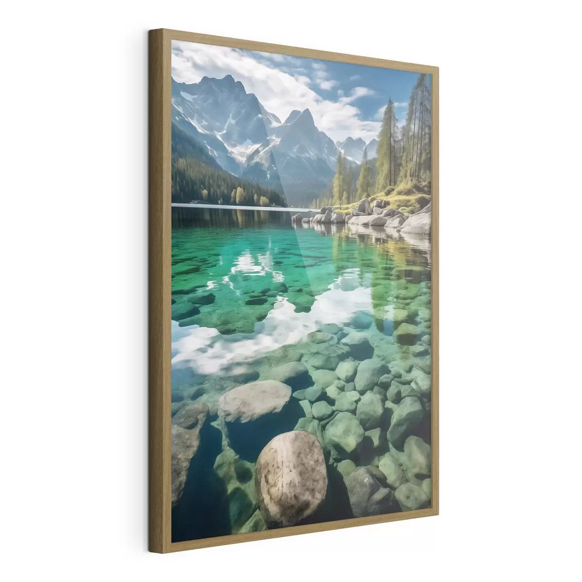 Poster Lac et élan f46515