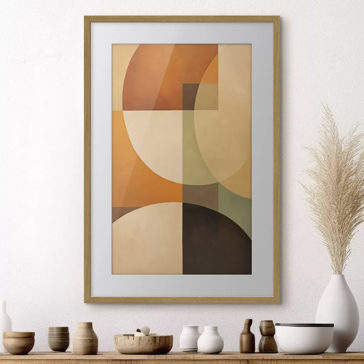Poster Rencontre chaude de formes f46533