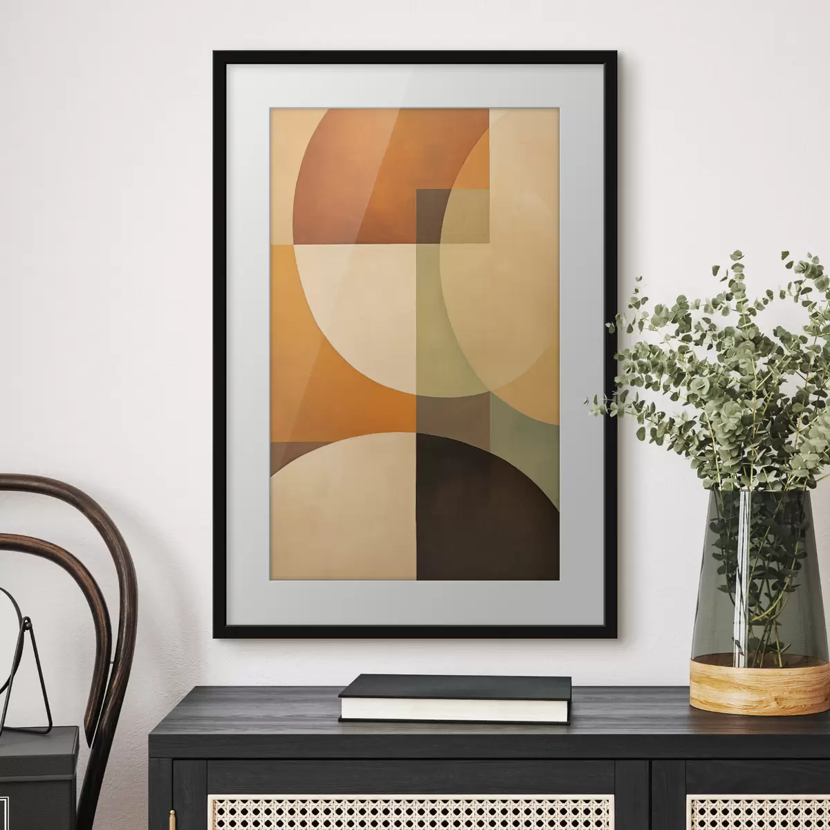 Poster Rencontre chaude de formes f46533