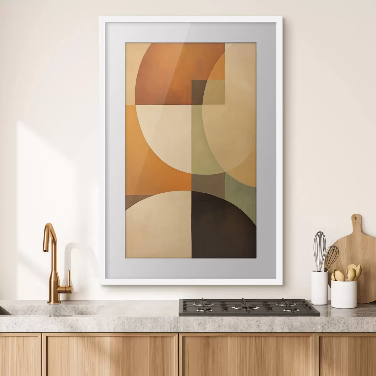 Poster Rencontre chaude de formes f46533