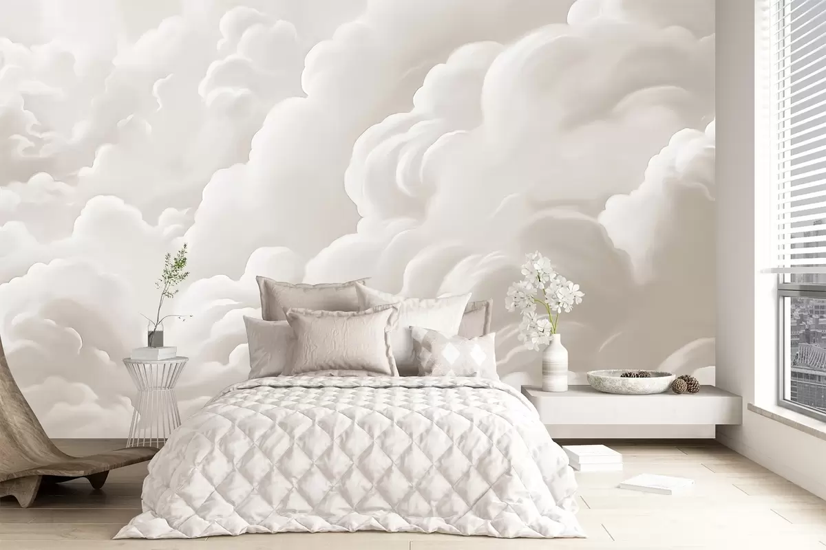 Papier peint Nuages w04890