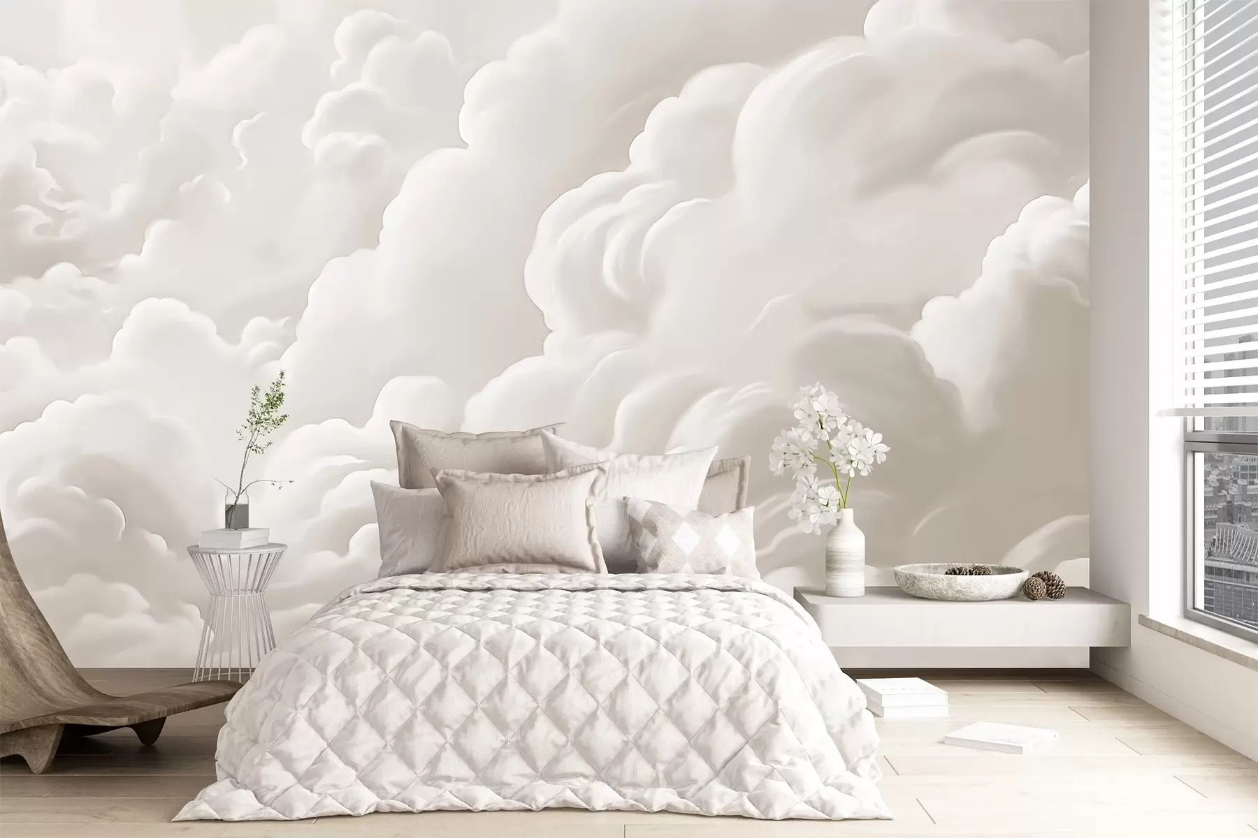Papier peint Nuages w04890