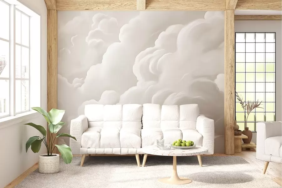 Papier peint Nuages w04890