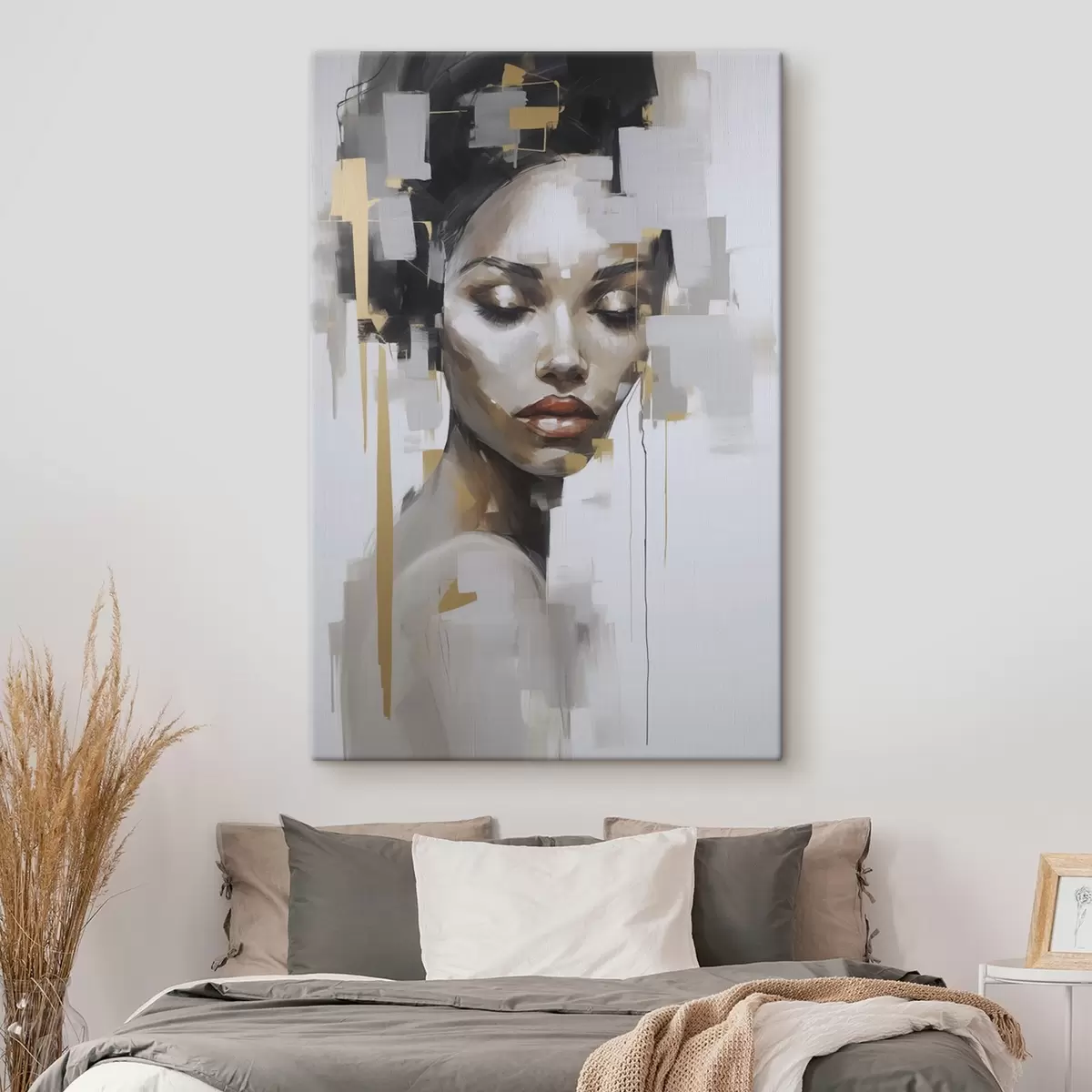 Tableau Portrait abstrait s46676