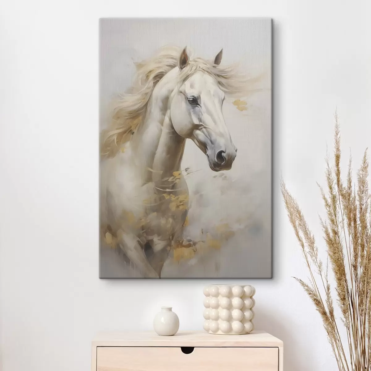 Tableau Imitation de peinture par un cheval s46680