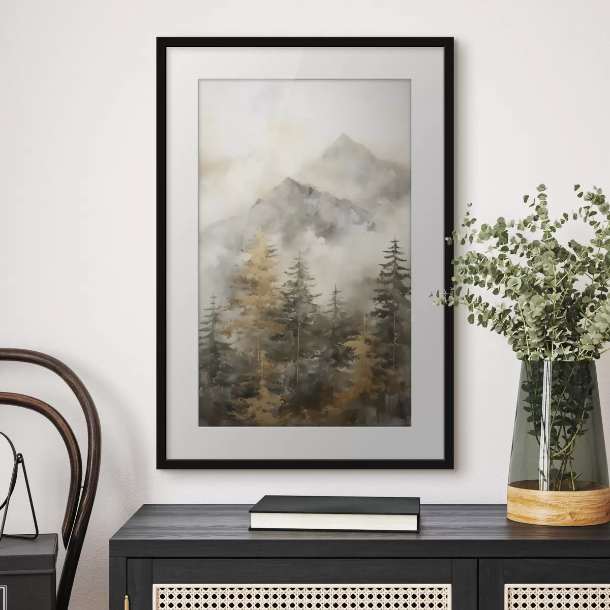 Poster Forêt et éternité f46670