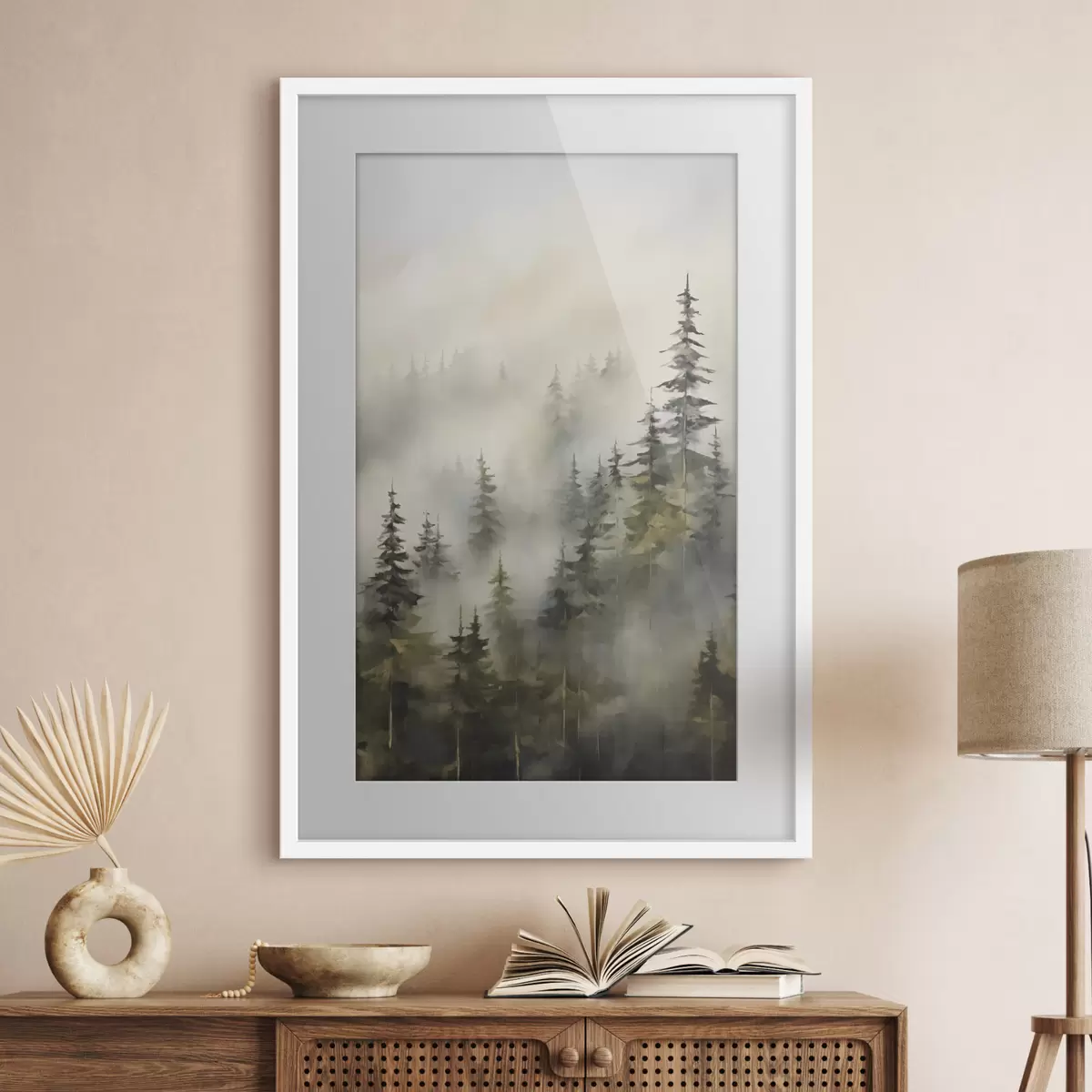 Poster Forêt et douceur f46671
