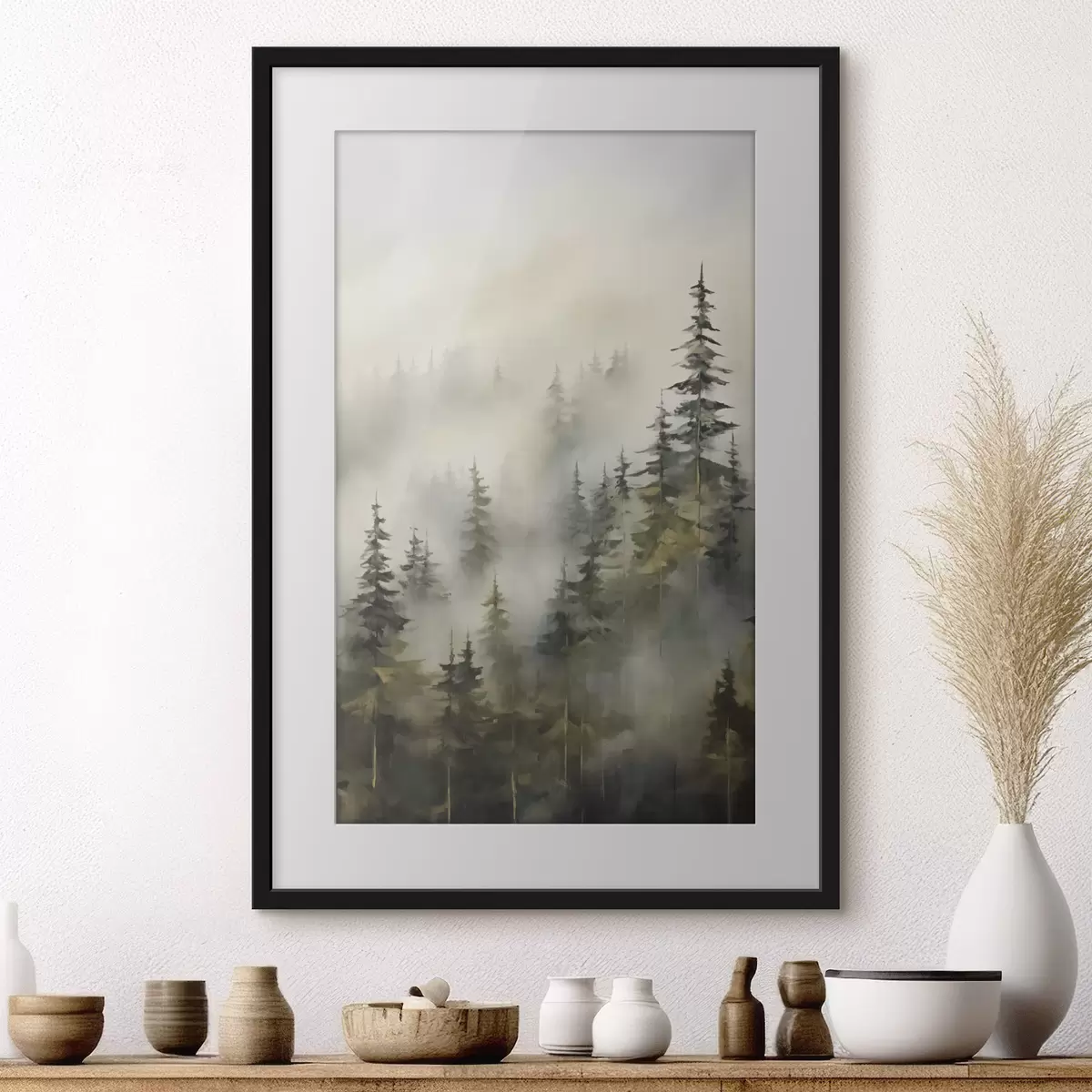 Poster Forêt et douceur f46671