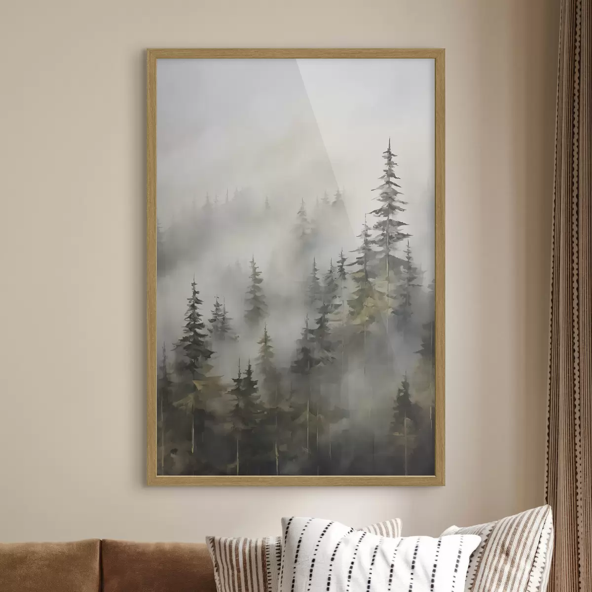 Poster Forêt et douceur f46671