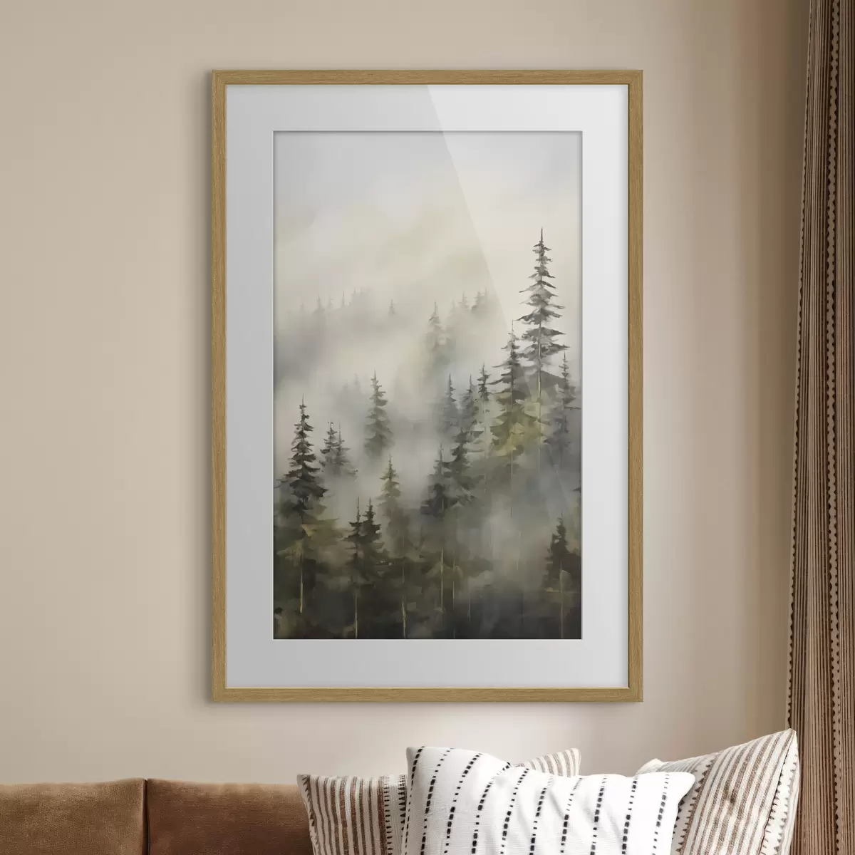 Poster Forêt et douceur f46671