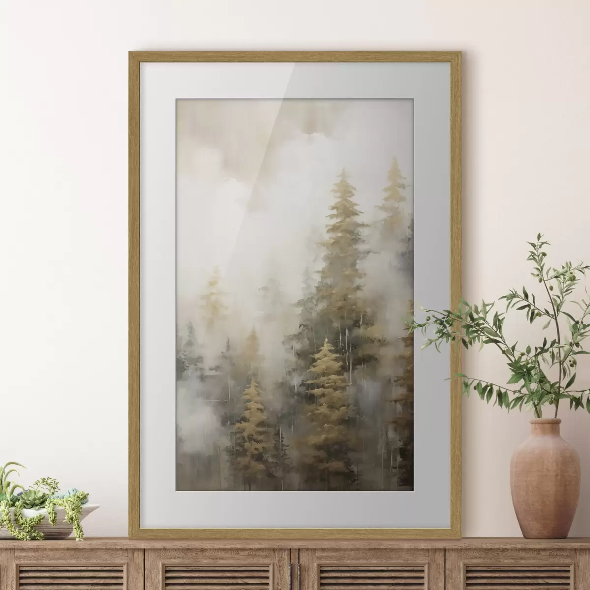 Poster Page de la forêt f46672
