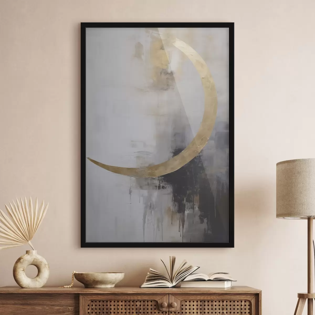 Poster Abstraction imitation de la peinture f46675