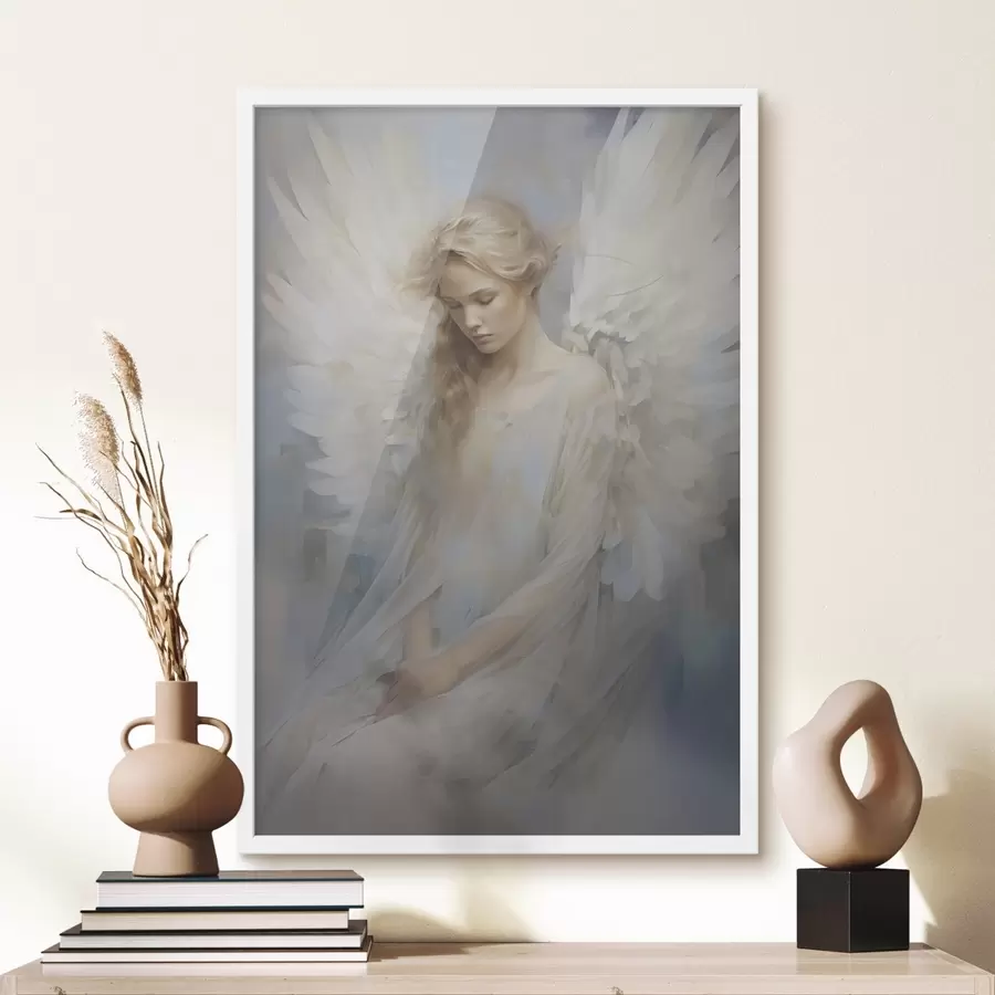 Papier peint L'abstraction de l'ange f46681