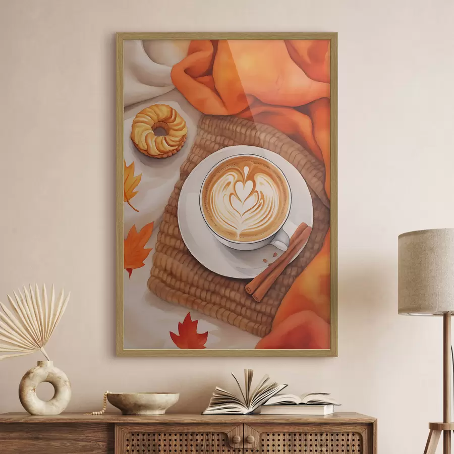 Papier peint Latte d'automne f46623