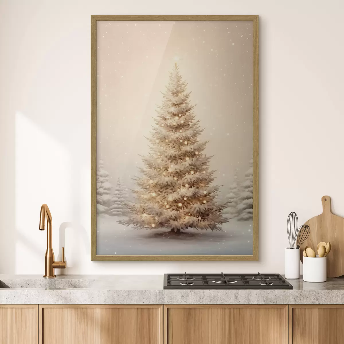 Poster sapin de Noël f46637