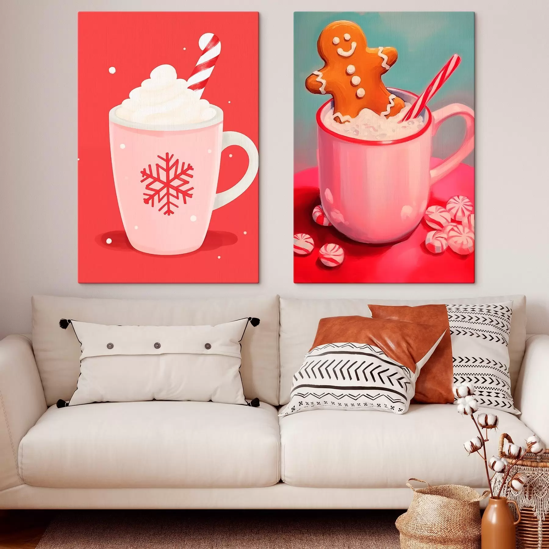 Tableau ambiance de Noël m00977