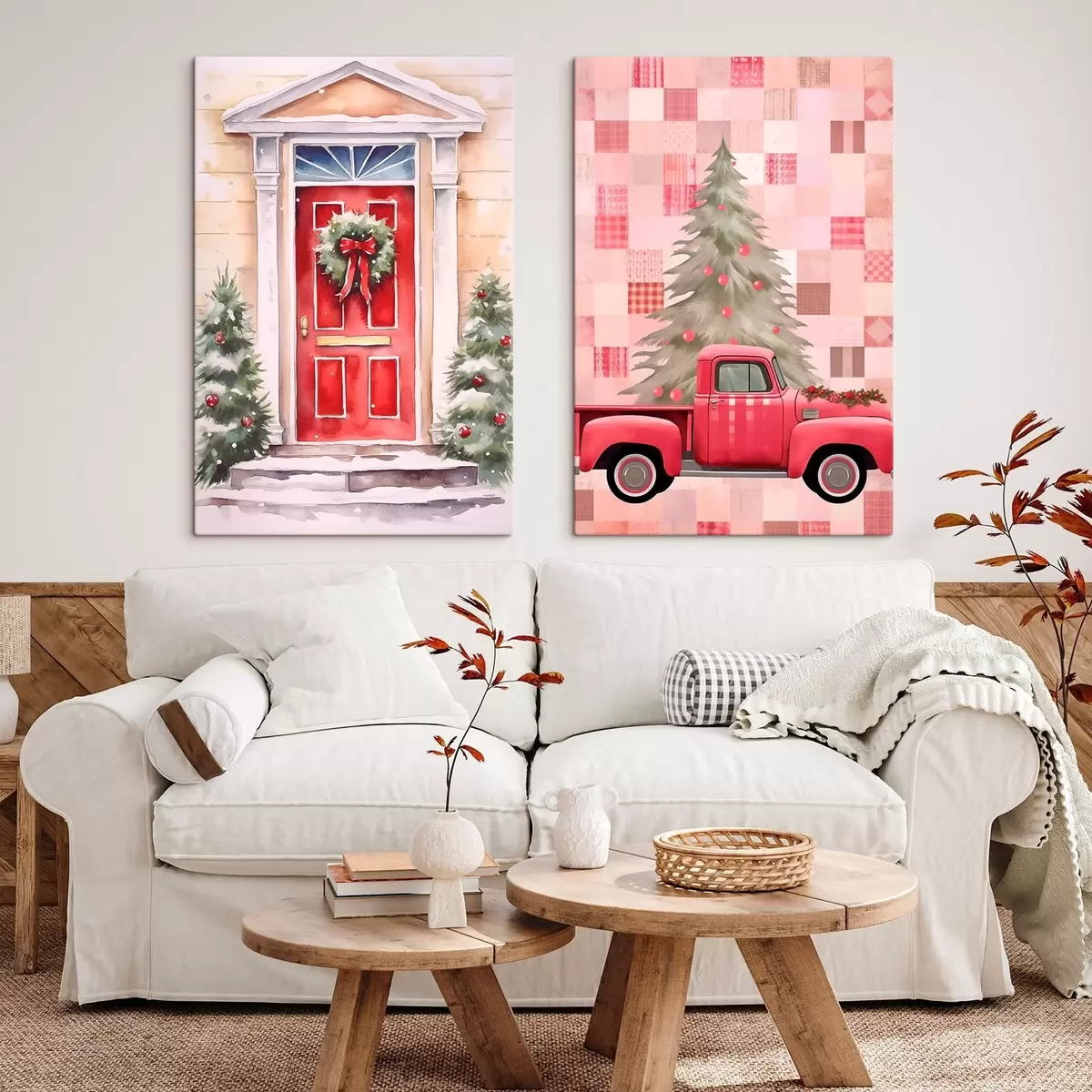 Tableau ambiance de Noël m00978