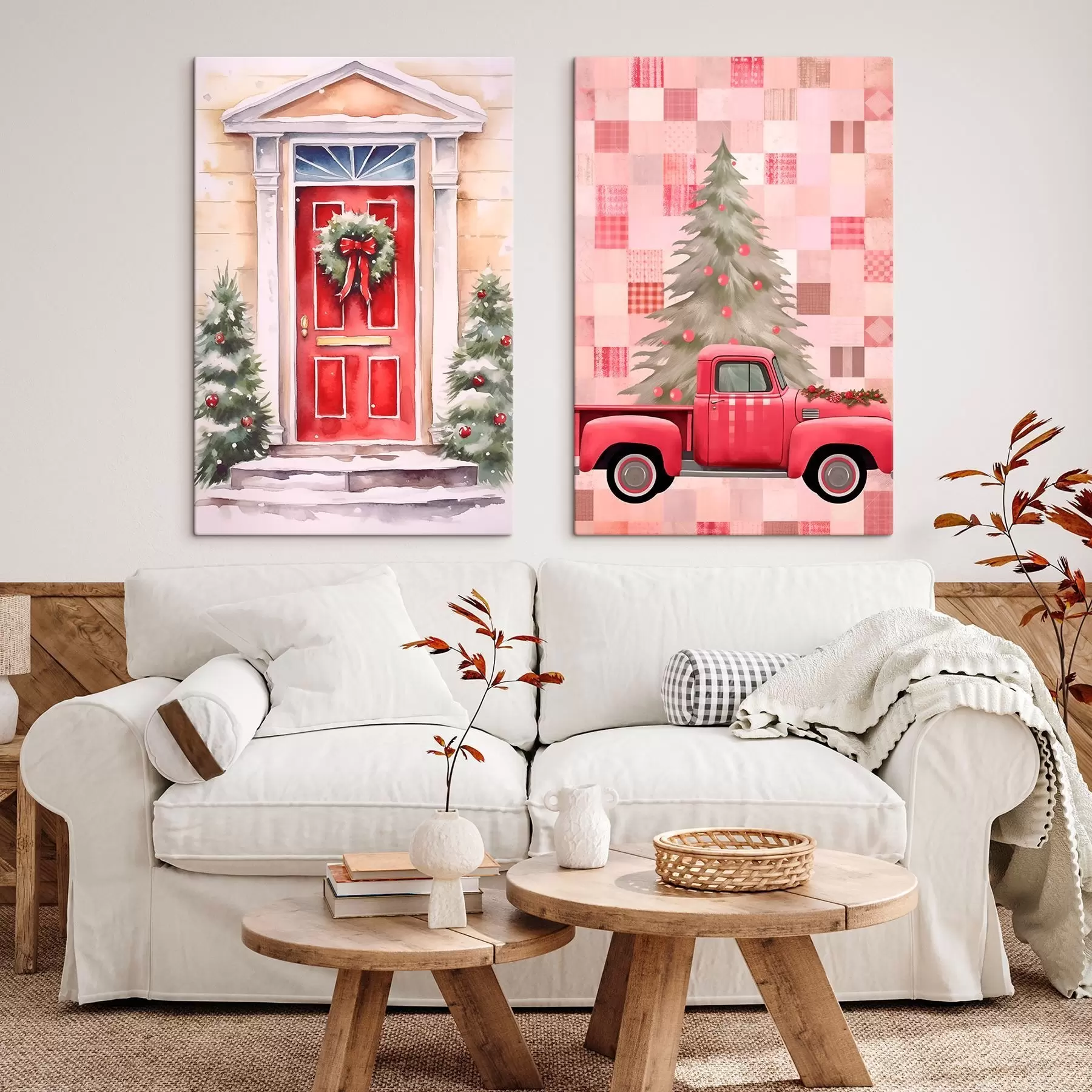 Tableau ambiance de Noël m00978