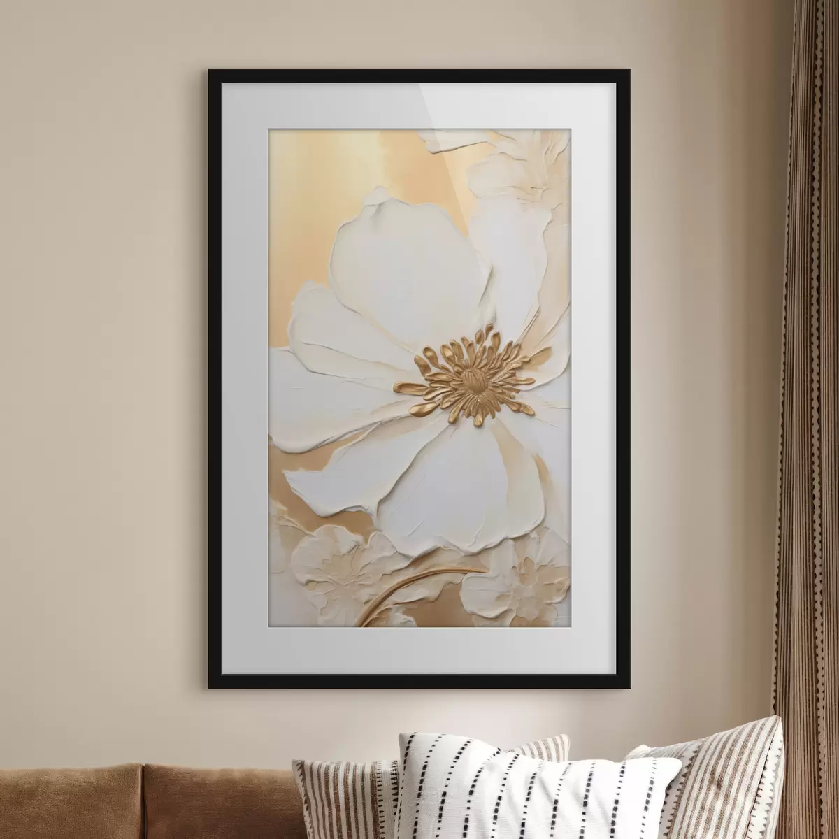 Poster Fleurs et souffle f46691