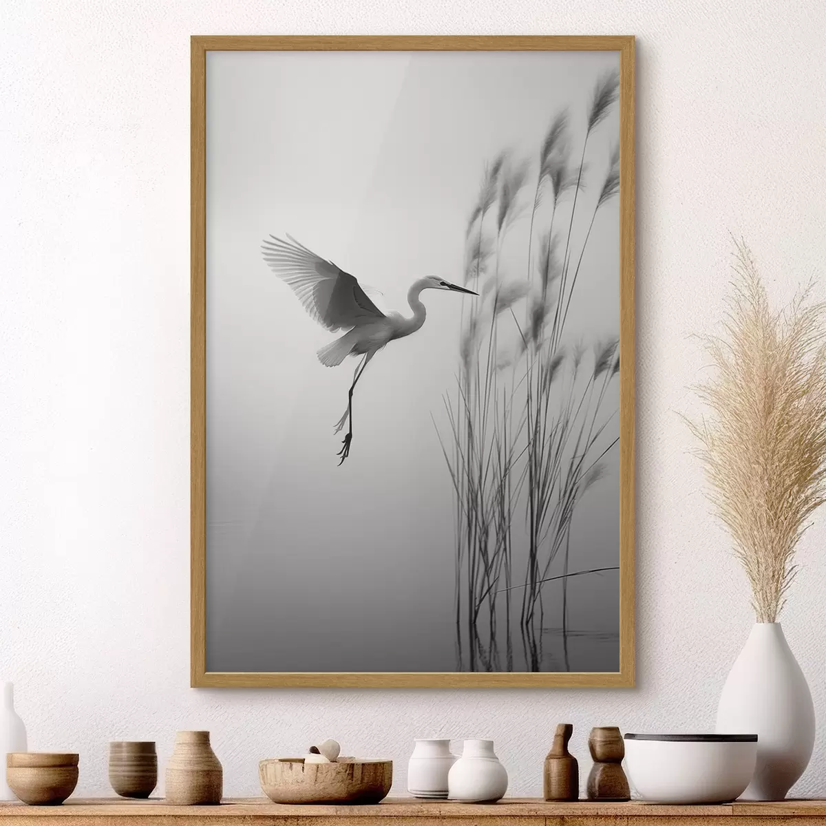 Poster Herbes et silence f46693