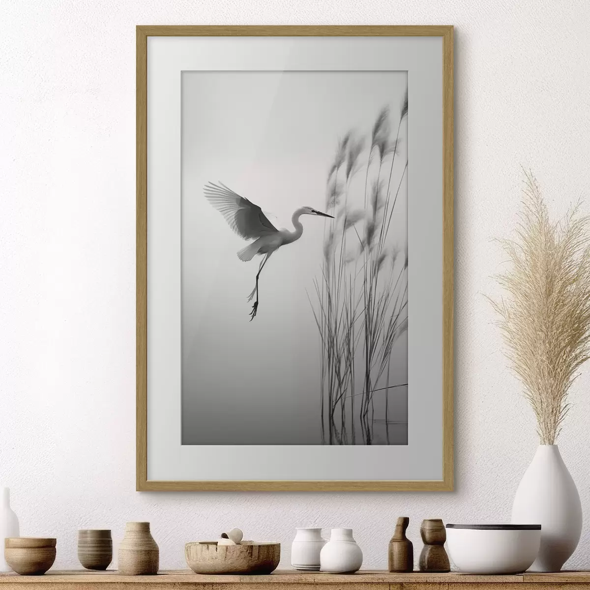 Poster Herbes et silence f46693
