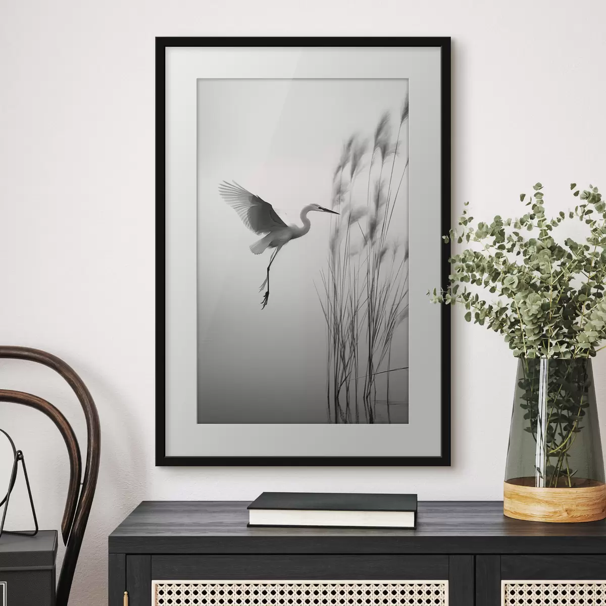 Poster Herbes et silence f46693