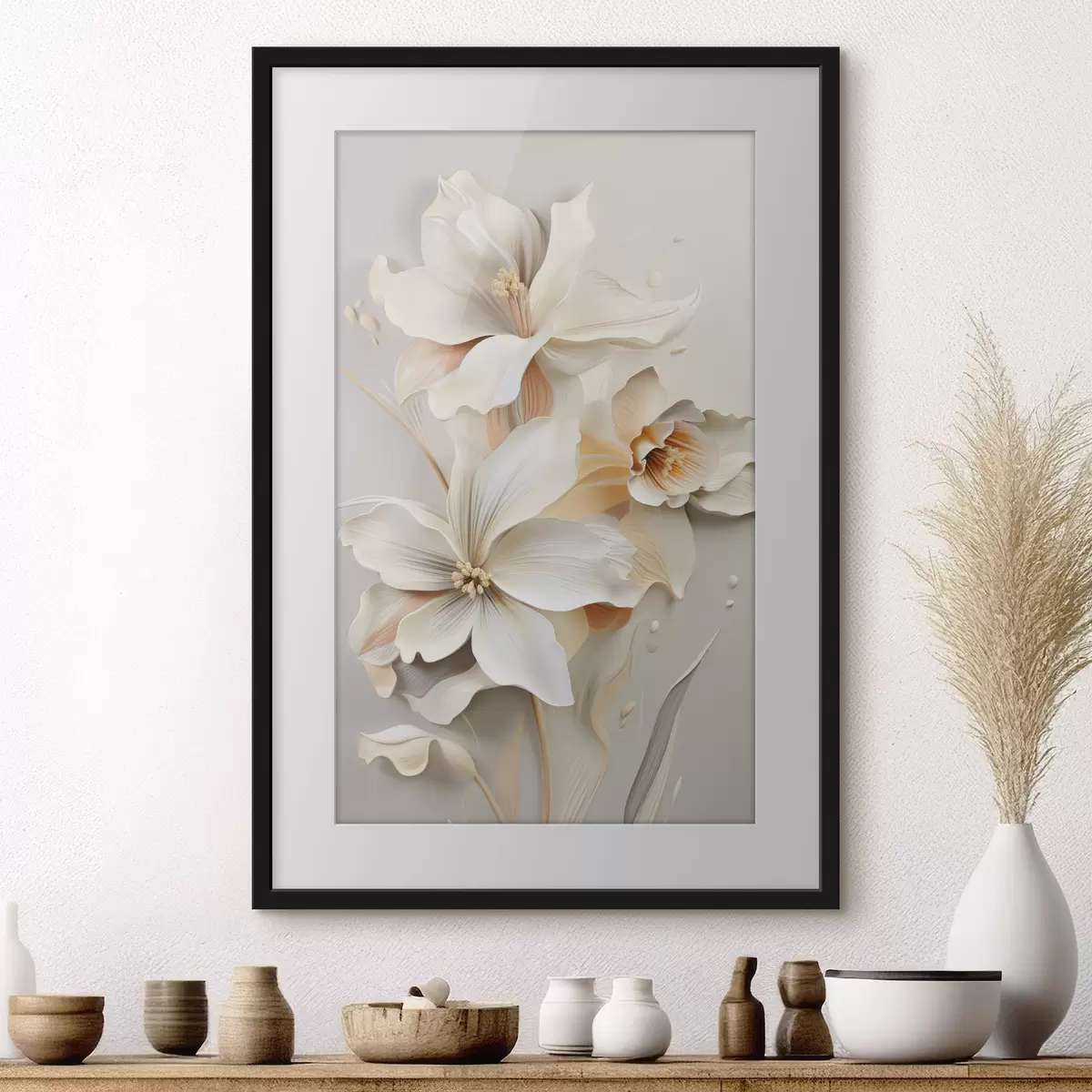 Poster Fleurs et âme f46699