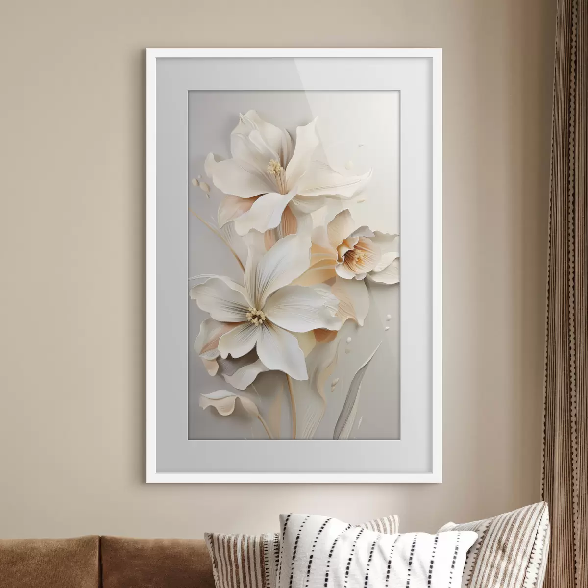 Poster Fleurs et âme f46699