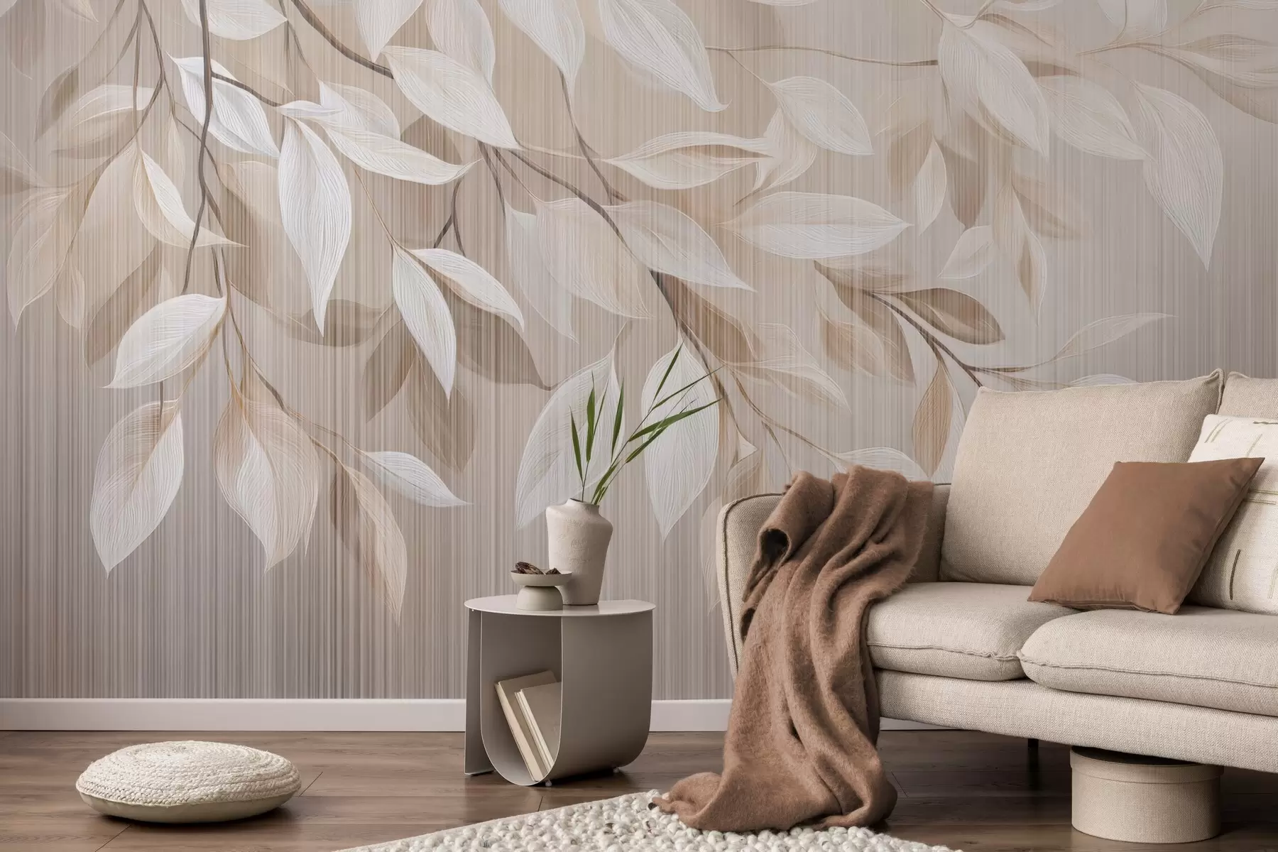 Papier peint Branche d'arbre suspendue w04903