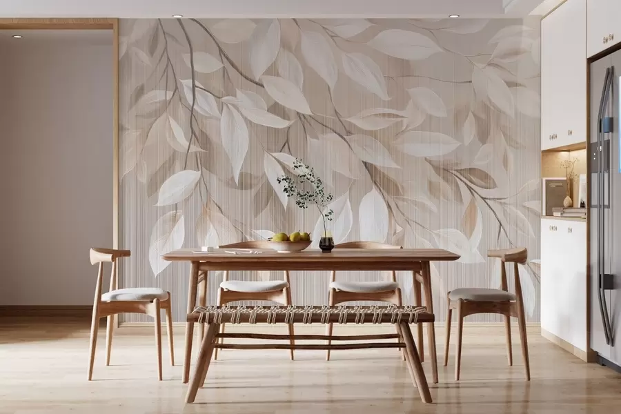 Papier peint Branche d'arbre suspendue w04903