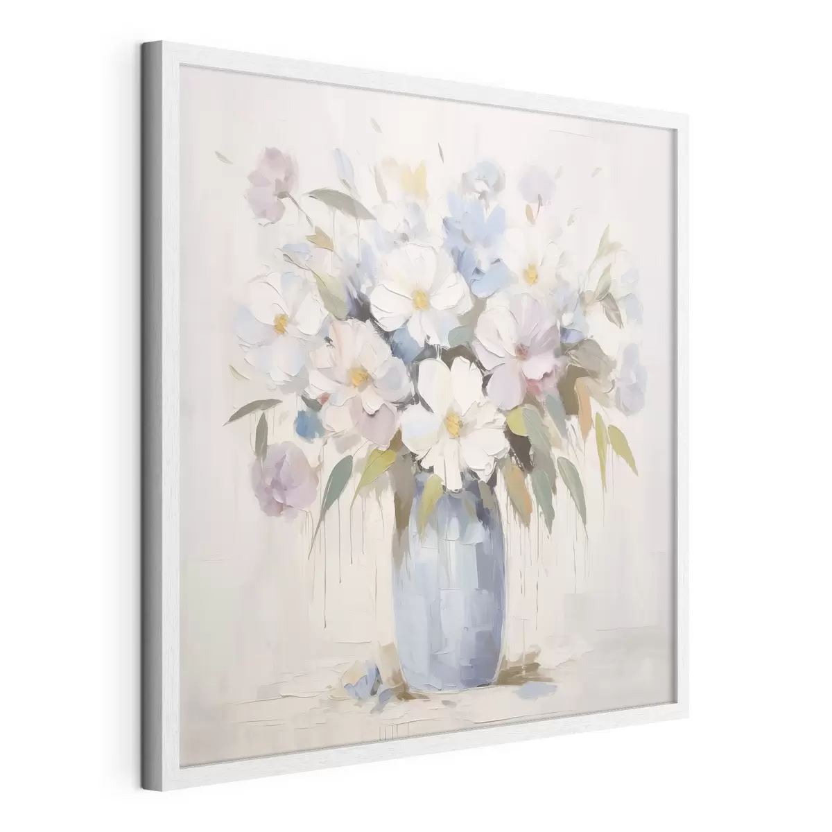 Poster Fleurs dans un vase, peinture imitation f46714