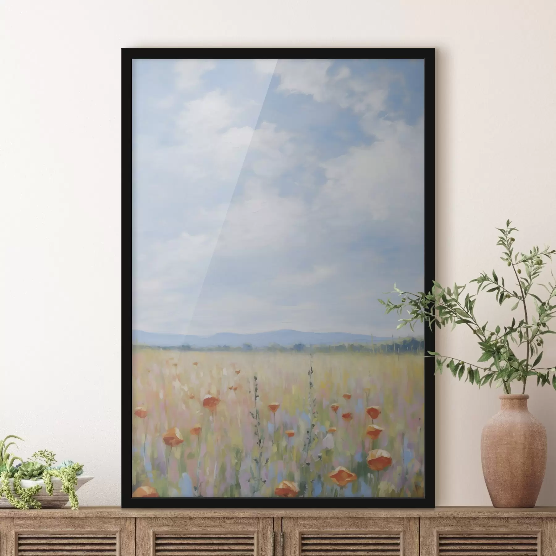 Papier peint Peinture d'imitation sur le terrain f46715