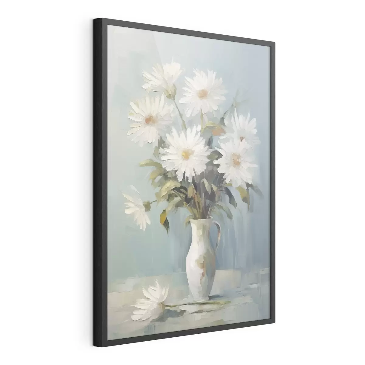 Poster Fleurs dans un vase, peinture imitation f46743