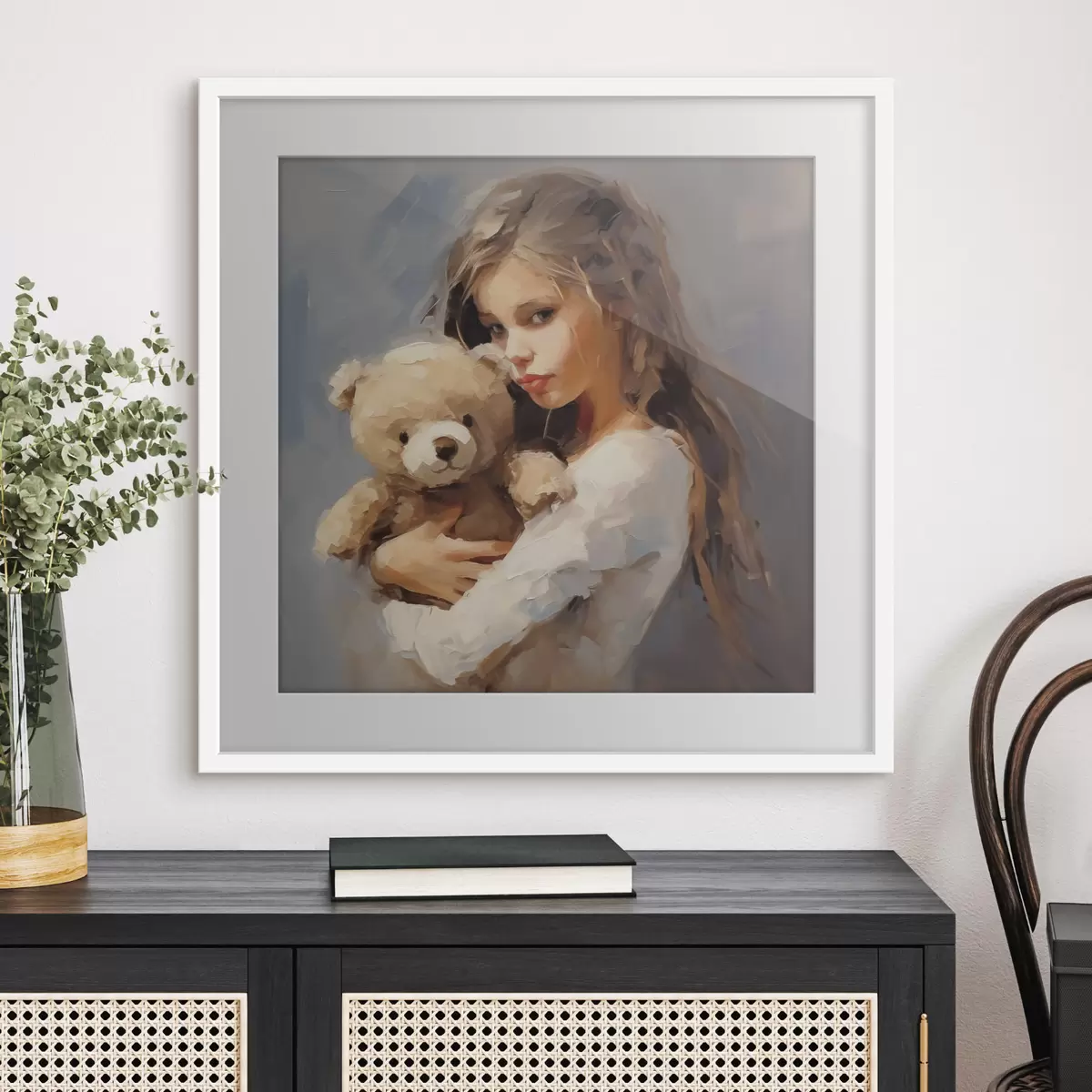 Poster Femme et envol f46746