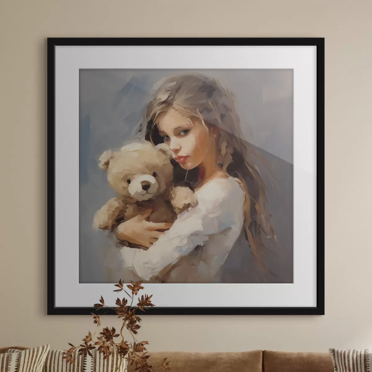 Poster Femme et envol f46746