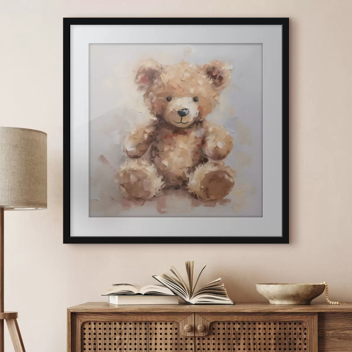 Poster Ourson et harmonie f46747