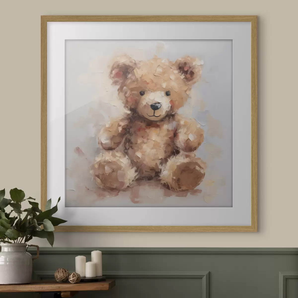 Poster Ourson et harmonie f46747