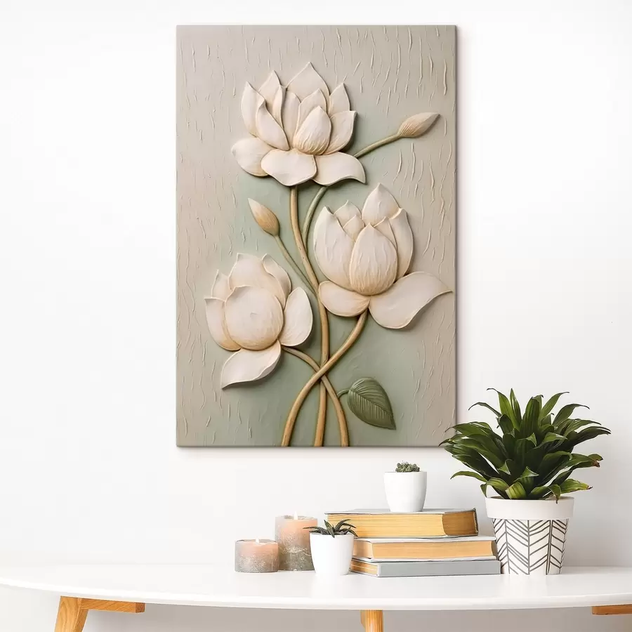 Tableau Fleurs de lotus s46732