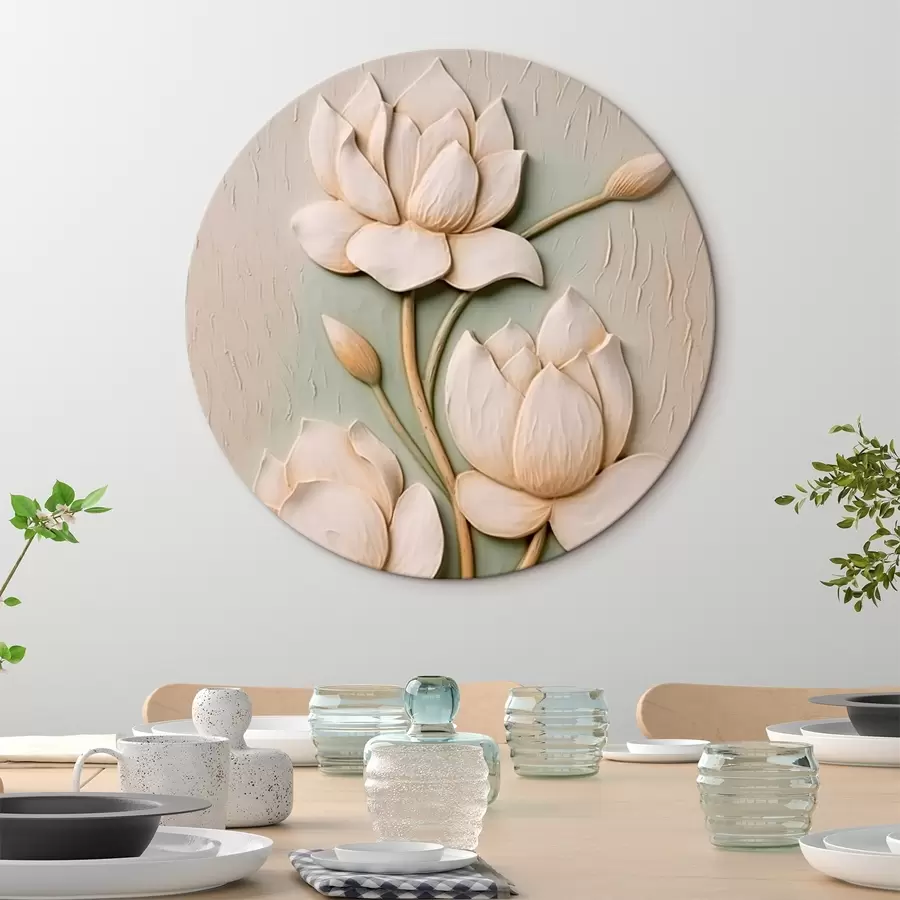 Tableau Fleurs de lotus r46732