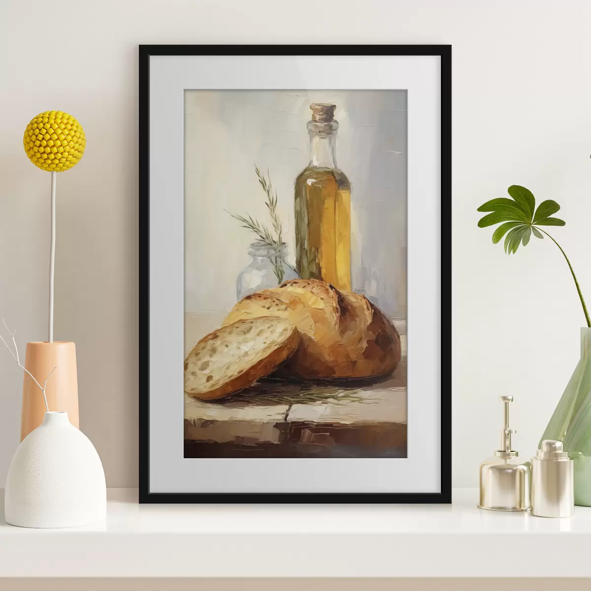 Poster Pain sur la table f46759