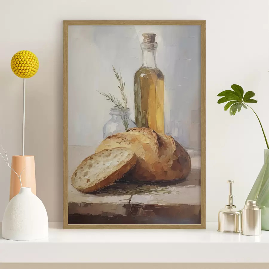 Papier peint Pain sur la table f46759
