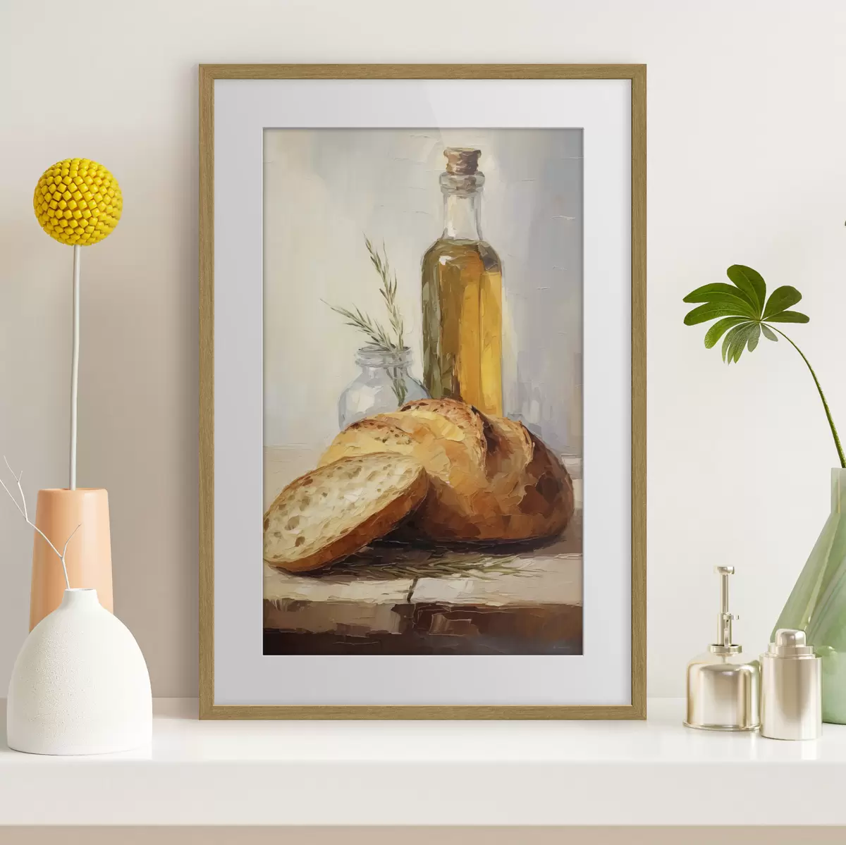 Poster Pain sur la table f46759