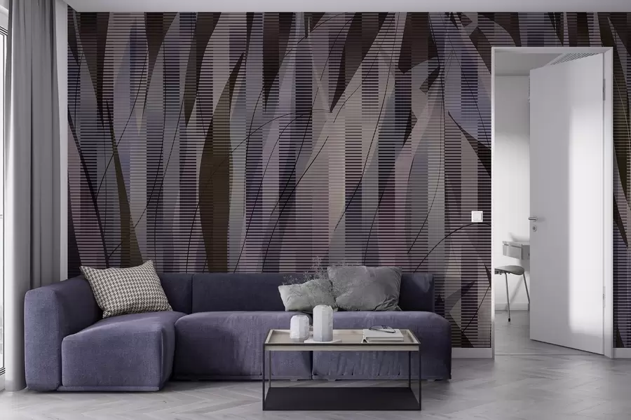 Papier peint Éléments entrelacés w04945v1